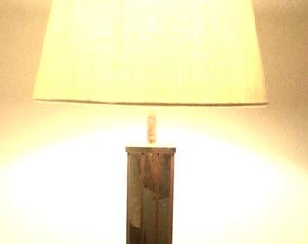 Hollywood Regency, gold table lamp
