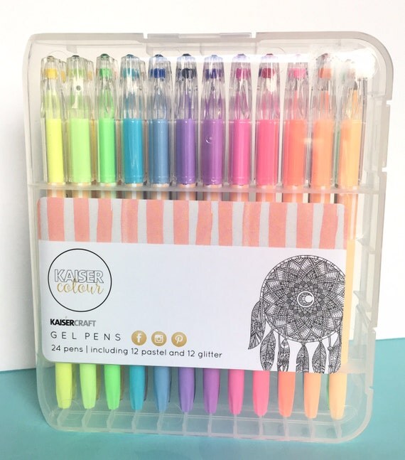 Gel Pens by Kaiser Colour from LoriGardnerWoods on Etsy Studio