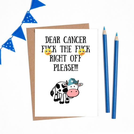 Cheer up gift cancer card cancer survivor chronic illness