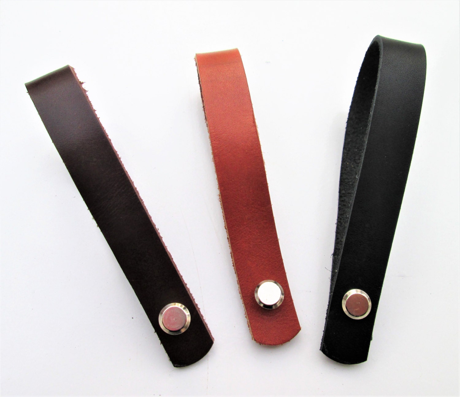 Leather Acoustic Guitar/Ukulele Strap Holder Adjustable to
