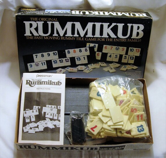 Original Rummikub Game Vintage Rummikub