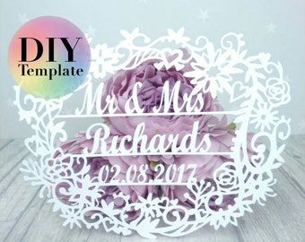 Paper cut template | Etsy