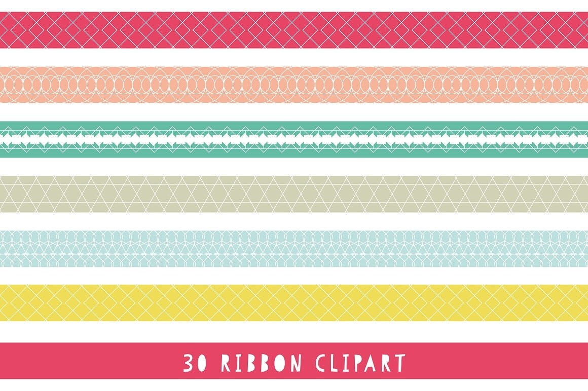 Ribbon Clipart Border Clipart Borders Scrapbooking