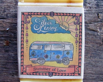 Summer of Love Organic soap