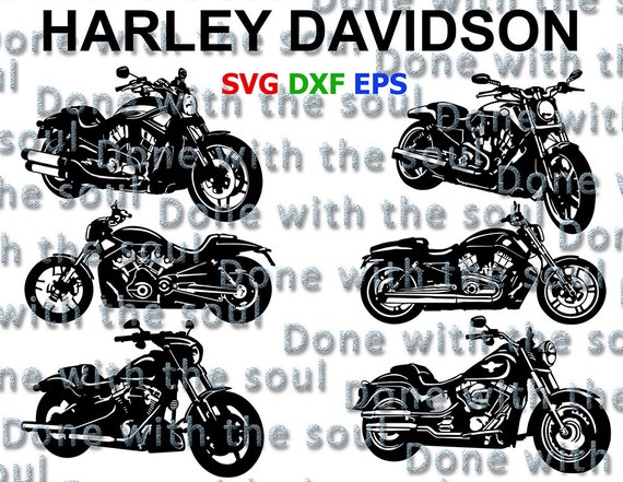 Harley Davidson vector Motorcycle cut Motorcycle vector