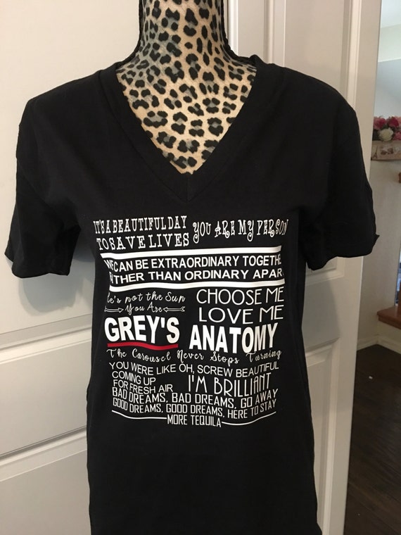 grey's anatomy tshirt