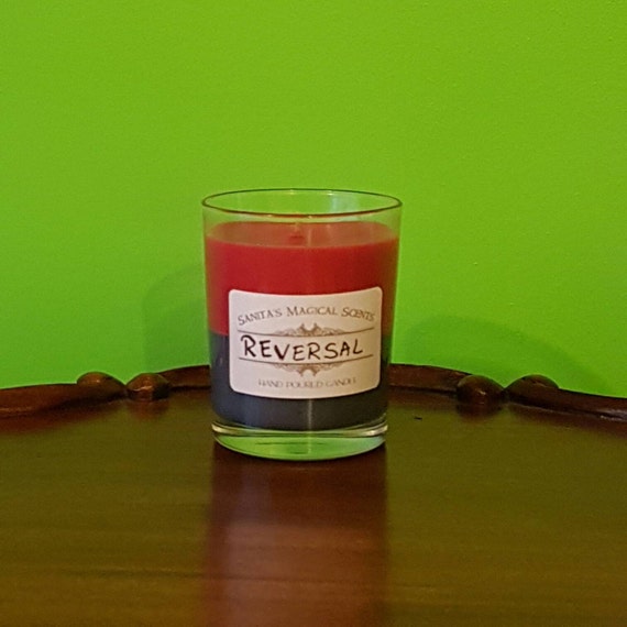 Reversal candle magical intention candle by SanitasMagicalScents