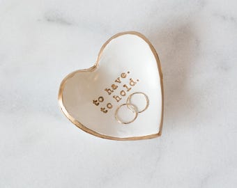 Custom Heart Ring Dish, Heart Shaped Ring Holder, Custom Ring Dish Heart, Ring Dish, Ring Storage, Wedding Gift, Anniversary Gift