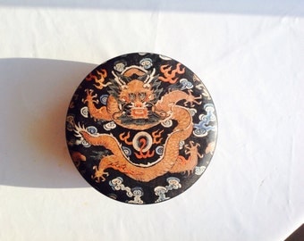 Chinese dragon metal pot from Hong Kong by Gianna Alan Chan design