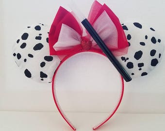 101 Dalmations inspired Minnie ears