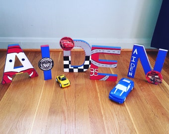 disney cars letters etsy
