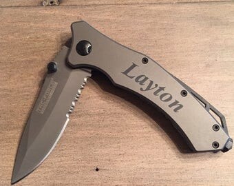 Groomsmen Gift. Pocket Knife. Groomsmen Knife. Personalized Groomsmen Gift. Birthday Gift. Mens.