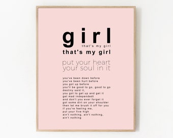 Fifth Harmony, Fifth Harmony Poster, Fifth Harmony Art, Modern Wall Art, Pink, Blush, Music Wall Art, Tumblr Room Decor, Music Poster
