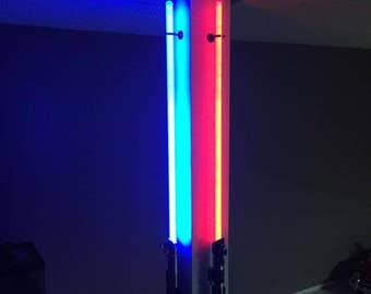 Lightsaber Vertical Wall Mounts (Fits 1" Blade: Ulimate FX, Force FX, Master Replicas, UltraSabers, Saberforge, Kyberlight)