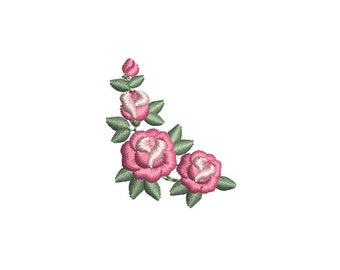 Scribbled Roses Machine Embroidery Designs