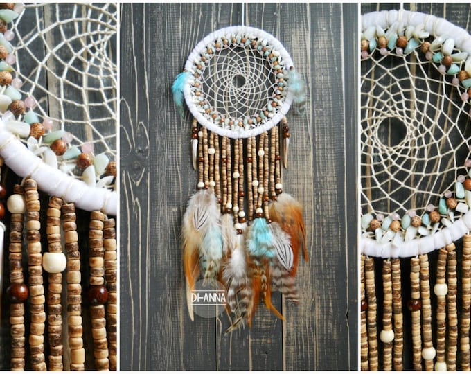 dream catcher wall hanging, Dreamcatchers beige, dream catcher boho, large dream catcher, bohemian DreamCatcher, boho present