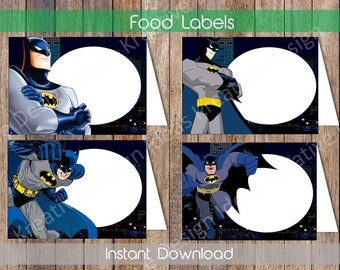 Batman printables – Etsy