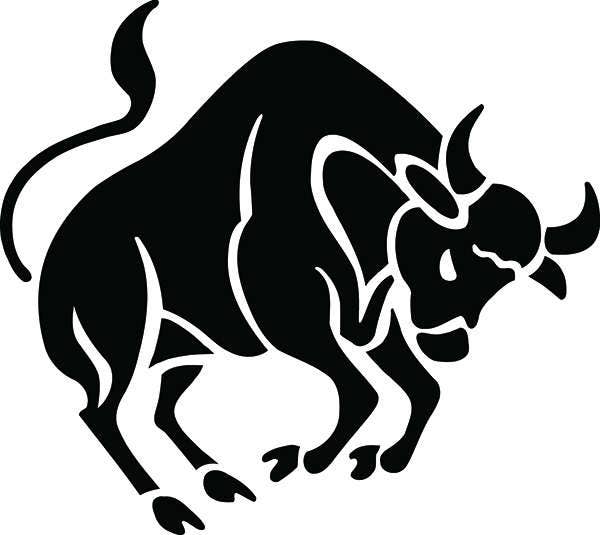 Zodiac Sign Taurus Bull Astrology Horoscope Logo .SVG .EPS