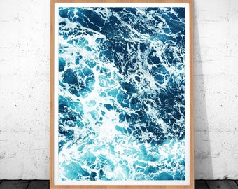 Sea Print, Sea wall art, Sea Printable, Wave Printable, Sea Art, Ocean Waves Art, Sea Photography, Water Waves Printable, Ocean Waves, Sea