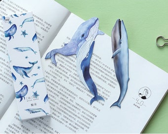 30 Pieces Whale Cut Outs - Bookmarks/Gift Tags/Scrapbooking Supplies