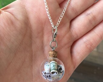 Handmade Lucky Money Jar Miniature Charms!