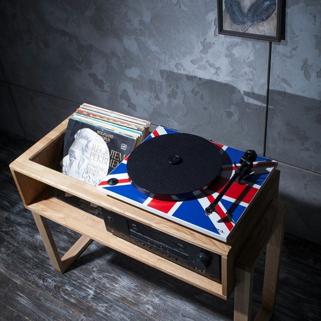 Record player stands Vinyl record storages and more. by LumiWood