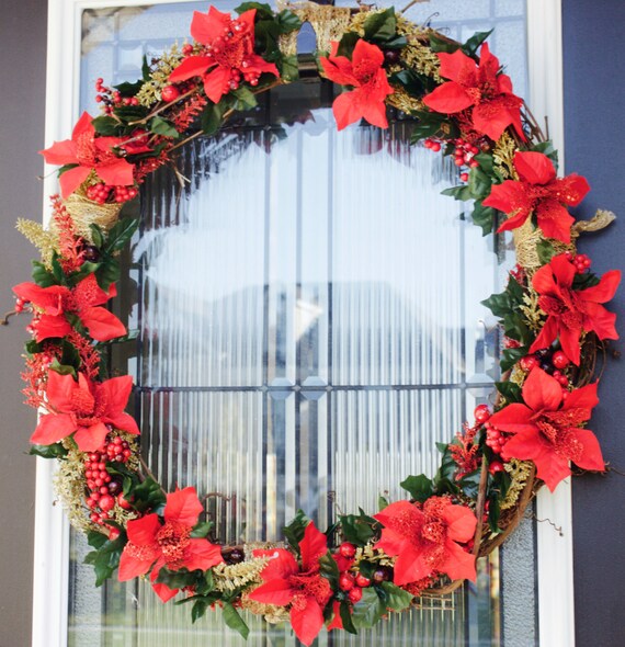 Big Christmas wreath Big Indoor Xmas Wreath by