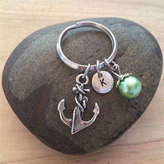 Anchor Keychain Sailor Keychain Nautical Charm keychains