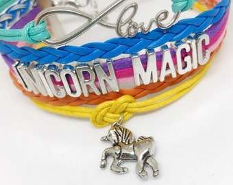 Unicorn Magic, Rainbow Unicorn, Rainbow Bracelet, Unicorn Gift Ideas, Unicorn Gifts, Unicorn Lovers, Unicorn, Unicorn Bracelet,