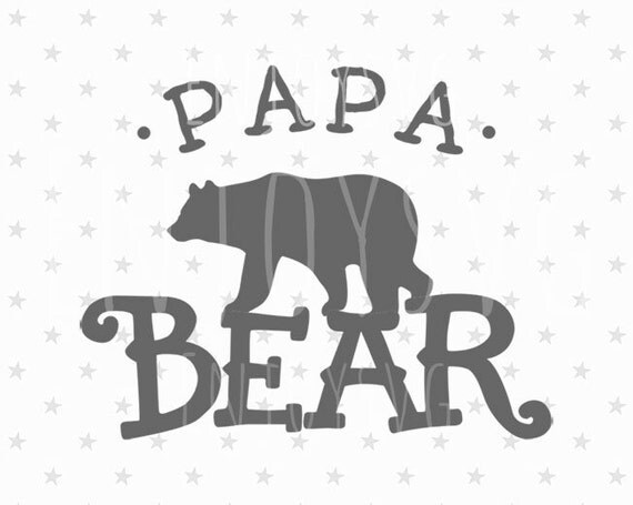 Download Papa Bear SVG Files Papa Bear SVG Dad svg Family Bears Svg