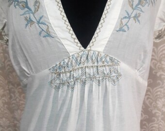 Boho Gypsy Dress, Hippie Upcycled Dress, Eco Friendly Boho Dress, Festival Dress, Festival Clothing