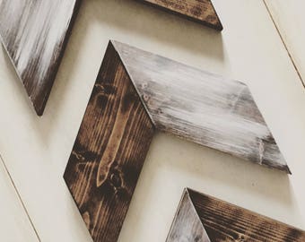 Wooden Arrows, Chevron Arrows, Decorative, Gallery Wall, Wood Arrows, Nursery Decor