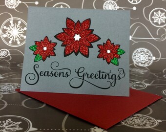 5 Handmade Christmas Card Multipack - You Choose Designs Included (Any Design In My Shop)