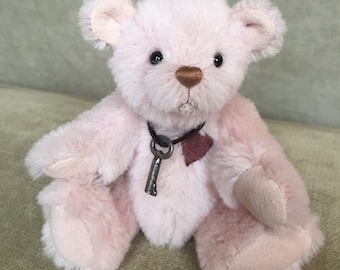 Petunia - artist made, handmade, mohair, teddy bear, collectible, one-of-a-kind
