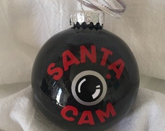Santa Cam Ornament
