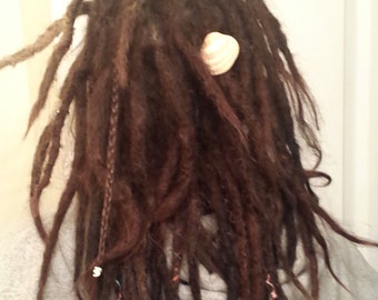 10 Human Hair Dreadlock Extensions