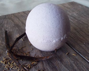 All Natural Vanilla Lavender Bath Bomb
