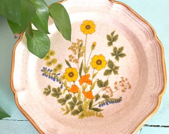 Floral Serving Plate