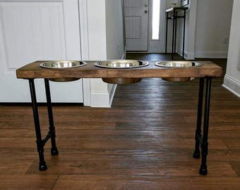 3 bowl elevated dog feeder amazon