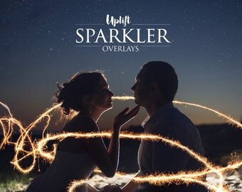 160 Sparkler Overlays for Photoshop