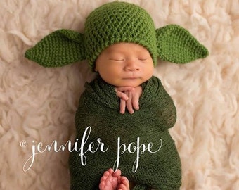 Baby Yoda Hat, Made to Order