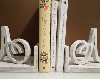 pinterest made rustic bookends