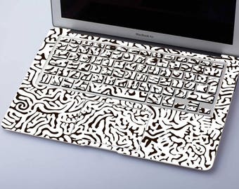 Brain Keyboard Stickers MacBook Air 11 Skin 12 inch Macbook Cover Brain MacBook Pro 15 Decal Pro 13 2016 Sticker White Mac Air SG038