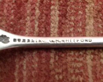 G.H. Whitford Sterling Silver Spoon