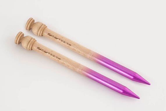 Items similar to knitting needles 19mm on Etsy Knitting tools what is the gauge of that needle