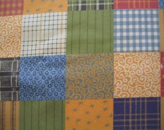 Cotton calico fabric | Etsy