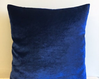 Royal blue pillow Etsy