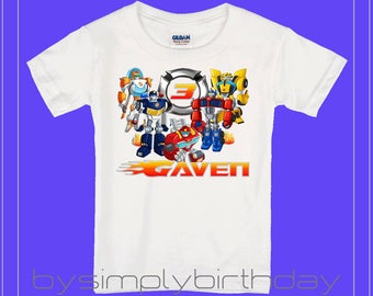 rescue bot t shirt