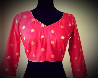 Readymade saree blouse