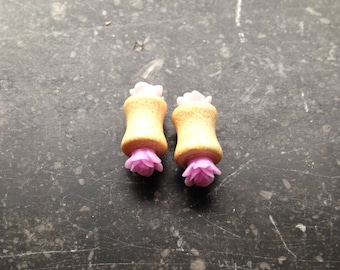 double sided wooden rose ear stretchers